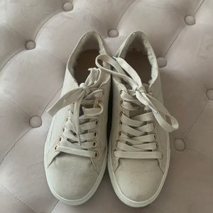 Cozy Loft Sneakers - Faux Suede with Faux Fur Interior